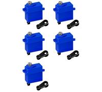 Aundhegrtt 5X TR-4 2065 RC Car Servo Metal Gear Mini 4.5KG 3 Pin Waterproof Micro-Servo for TRX4M 1/18 TRX4 1/10 Scale RC Car