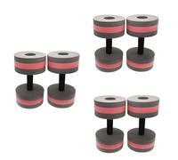 Aundhegrtt 6 Pcs Aerobic Exercise Foam Dumbbell Pool Resistance, Water Fitness Barbell Handlebar Exercise Equipment to Lose Weight