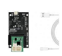 Aundhegrtt 60GHz Millimeter Wave Radar Module+ Base Plate Kit Respiratory Heart Rate Detection Module Human Presence Sensor(LD6003)