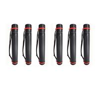 Aundhegrtt 6Pack Poster Tube-Telescoping Blueprint Holder, Art Tube for Posters, Documents, Art, Blueprints, Expandable 28.75Inches