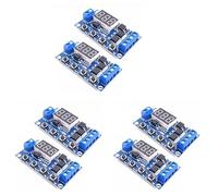 Aundhegrtt 6Pcs DC12-24V Dual MOS Digital Time Delay Relay Trigger Cycle Timer Delay Switch Circuit Board Timing Control Module