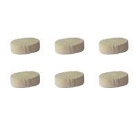 Aundhegrtt 6X Natural Luffa Sponge Bath Ball Shower Scrub for Whole Body Healthy Massage Brush