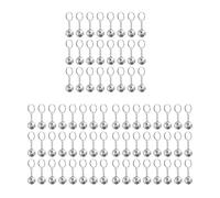 Aundhegrtt 72 Pack Mini Mirror Disco Ball Keychain Last Disco Bachelorette Retro 60s 70s Disco Keychain for Party Favors Set