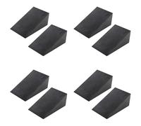 Aundhegrtt 8 Pcs Yoga Mats, Adjustable Squat Ramp, Incline Board Improve Strength for Squat and Deadlift