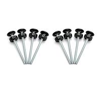 Aundhegrtt 8Pcs Universal Baby Gate Threaded Spindle Rod, M8 Replacement Bolt Part for Baby & Pet Pressure Mounted Safety B