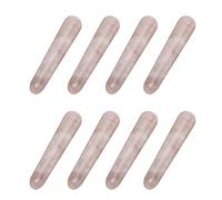 Aundhegrtt 8X Natural Rose Quartz Crystal Yoni Gemstone Rocks Massage
