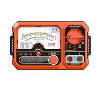 Aundhegrtt AC DC Voltage Detection Pointer Insulation Resistance Meter 2000MΩ USB Rechargeable Megohmmeter for Electrical Testing