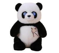 Aundhegrtt AI Panda Robot Intelligent Interactive Toy with LED Eyes, Voice Control, 66 Color Modes, USB Charging, Gifts for Kids Companion