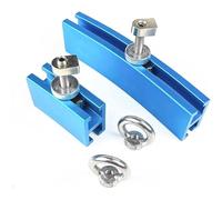 Aundhegrtt Aluminum Alloy Pull Groove Tool Set 1set for Automobile Sheet Metal Dent Repair Pull Row Pit Drawing Restoration