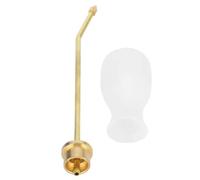 Aundhegrtt Beekeeping Acaricidal Powder Blower with Copper Head and Silicone Beekeeping Powder Duster with Copper Head and Silicone Bulb for Mite-Killing Powder