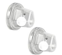 Aundhegrtt Boat Scupper Drain Valve Marine Drain Valve Plug Fits 3/4" to 1-1/2" Marine Drain Holes, One-Way Automatic Drain Valve for Most Boat Models