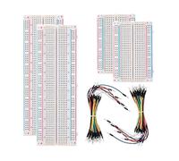 Aundhegrtt Breadboard Kit Jumper Wires Set for Students, Beginners & DIY Circuit Prototyping