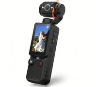 Aundhegrtt Camera with 180° Rotating Lens, 1 Set Pocket Body Camera Featuring Audio& Video Recording, 7H Battery, Handheld POV