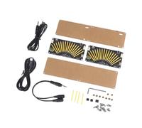 Aundhegrtt -DB16VU Dual Channel Music Meter Level LED Music Spectrum VU Retro Level Indicator