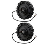 Aundhegrtt DC Servo Motor 2PCS DDSM210 High Torque Low Speed Integrated Wheel Hub Motor with Driver for RC Car Robot DIY