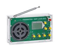Aundhegrtt DIY Full Radio Electronic Kit Digital Display Adjustable Frequency 87-108MHz Soldering Practice Project