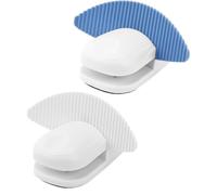 Aundhegrtt Document Holder Stand 2-Pack-for Typing-Paper Clipper Portable Desktop Folders Clamp for A4 Paper and Copy Sheets
