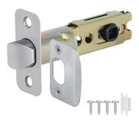 Aundhegrtt Door- Replacement 1 Pack- 8mm Big Spindle Hole, 45° Turning Angle, Fits 2-3/8" or 2-3/4" Backset Door Deadlatch