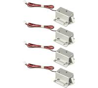 Aundhegrtt Electromagnetic Solenoid Lock for Cabinet Door Drawer- DC 12V Slim Design Assembly for Drawer Tongue Down Door Safety Lock
