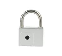 Aundhegrtt Fingerprint Recognition Padlock Tuya Waterproof USB Charging Quick Identification Unlock Sensor High Quality Includes 2 Spare Keys