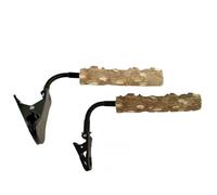 Aundhegrtt Fixed-Point Defecation Training Device Cage Accessories 2pcs Parrot Standing Stick Clamp Wooden Perch Stand Frame Pole