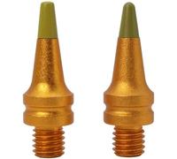 Aundhegrtt for Auto for Dent Repair-2 Pcs Hammer Tip Set in Aluminium Alloy M8 -on Interchangeable Design