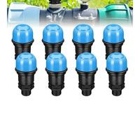 Aundhegrtt for Farmland Household Air Valve 6 Points 1set/8pcs Irrigation Exhaust Valve, Engineering Water Pipeline Use