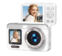 Aundhegrtt For Photography for Photography 5K Digital Camera,80MP Dual Screen Autofocus Vlogging Camera, 18X Compact Zoom for Teens Adults