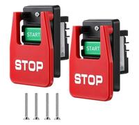 Aundhegrtt for Woodworking Tools Compatible 2PACK 120/230V Single Phase On/Off Safety Paddle Switches