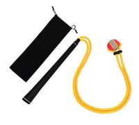 Aundhegrtt Golf Rope Swing Trainer-Aid-Warm-Up Tool-Elevate Speed Tempo Flexibility All-Level for Stronger Swings Yellow