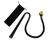 Aundhegrtt Golf Rope Swing Trainer-Aid-Warm-Up Tool-Elevate Speed Tempo Flexibility All-Level for Stronger Swings Black