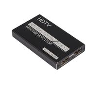 Aundhegrtt HDTV Audio Capture Device with 4K 60Hz USB 3.0 Output Video Converter Conversion Adapter, Ideal for Home Theater and Game Live Broadcasting