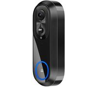 Aundhegrtt IP65 Waterproof 5G 2.4G WiFi Video Doorbell 1080P Smart Intercom Camera Ring Bell with 7000mAh Battery