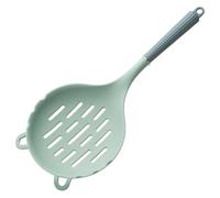 Aundhegrtt Kitchen Utensil, One-Piece Silicone Slotted Spoon, Large Dishwasher Safe Spoon for Noodles, Dumplings, Pasta