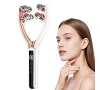 Aundhegrtt Lift for Contour Face Brush for Lymphatic Drainage-3D Roller Massager Tool for Face, Leg and Neck