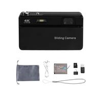 Aundhegrtt M15 Digital Camera CCD 64MP HD with 64GB Memory Card Photo Video Portable Compact with Screen Flash for Travel