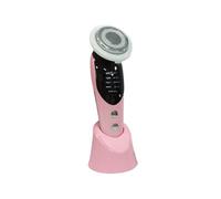 Aundhegrtt Massager Galvanic Face Lifting Skin Rejuvenation Device Beauty Care Tools with Dual LED Therapy Pink