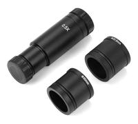 Aundhegrtt Microscope Adapter Kit 1 Set 0.5 X Electronic Eyepiece for CCD Cameras- Supports 23.2mm to 30mm and 23.2mm to 30.5mm Models