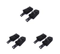 Aundhegrtt New 6Pcs Spare Black 1680D Nylon Scuba Diving Weight Belt Pockets with Quick Release Buckle -22.5X15X5cm
