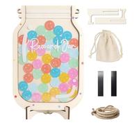 Aundhegrtt Personalized Smiles Magnetic Reward Jar for Kids, Star Jar Reward System for Classroom Management Tools