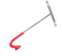 Aundhegrtt Pig Tail Magic Extension Rod with 5/8 Universal Mounting Interface Adjustable Outdoor Light Stand Support Bracket Hook