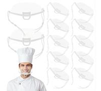 Aundhegrtt Plastic Mouth Cover 20 PCS Catering Mask Proof,for Hotel Beauty Chef Waiter Protective Anti-Splash Transparent