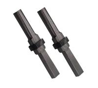 Aundhegrtt Plug Wedges 2 Pcs 23mm Stone Splitter for Splitting Rock Marble Concrete Basalt Sandstone Limestone