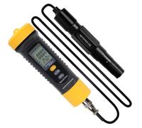 Aundhegrtt Replacement Probe Enabled Portable Dissolved Oxygen Meter for Aquaculture and Hydroponics Applications