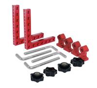 Aundhegrtt Right Angle Ruler 90 Degree Auxiliary 160mm Woodworking Corner Clamps Positioning Panel Fixing Parts