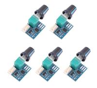 Aundhegrtt Rotary Potentiometer Controlled 5pcs DC 12V 4Pin Single Channel PWM Fan Speed Controller 25KHZ Motor Control Module