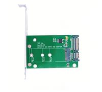 Aundhegrtt SATA3.0 to M. 2 NGFF 6Gbps SSD Expansion Adapter Card Supports 2230/2242/2260 Solid State Drives