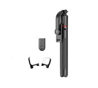 Aundhegrtt Selfie Stick with Bluetooth Remote, 6-Section Telescopic Tripod, Fill Light, Anti-Shake 1.7-Meter Vlogging Pole Selfiestick