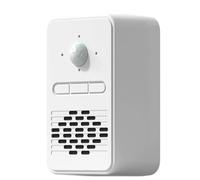 Aundhegrtt Shop Welcome System Ding- Doorbell Anti-Theft Motion Activated Chime Motion Sensor Doorbell Wall Mounted