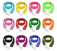 Aundhegrtt Short Dog Leash 6FT Lead with Swivel Hook, 12 Pcs for Small, Medium, Large Dogs- Perfect for Walking, Training Outdoor
